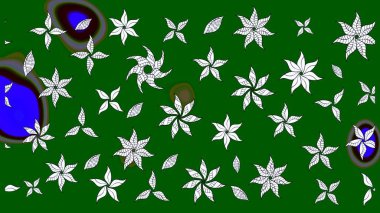 Manzaralı çiçek deseni. Çiçek kompozisyonu, el boyası, hassas şablon. Üst manzara, yumuşak yeşil renk tarzı. Sevgililer günü ve tebrik kartı konsepti için şık bir davet.