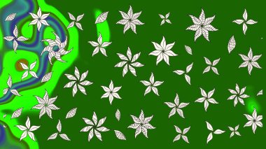 Küçük çiçekteki sevimli çiçek deseni. Raster illüstrasyonu. Tony 'nin kumaş kalıbını çiz. Modaya uygun kumaş deseni.