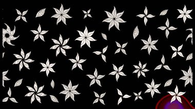 Küçük çiçekteki sevimli çiçek deseni. Raster illüstrasyonu. Tony 'nin kumaş kalıbını çiz. Modaya uygun kumaş deseni.