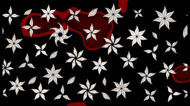 Suluboya çizim kalıbı. Dekorasyon ve tasarım için güzel bir desen. Moda baskısı. Çiçeğin suluboya çizimlerinin mükemmel deseni. Eski model. Raster illüstrasyonu.