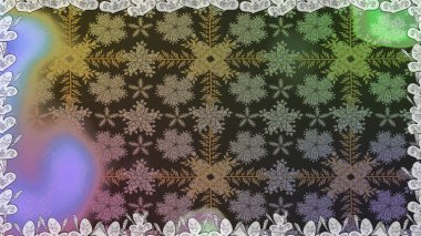 Raster illüstrasyonunda kusursuz çiçek deseni. Gri renkli çiçekler.