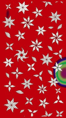 Tatil havası. Bahar mevsimi. Raster güzel bir çiçek deseni çizmiş. Nazik romantik baskı.