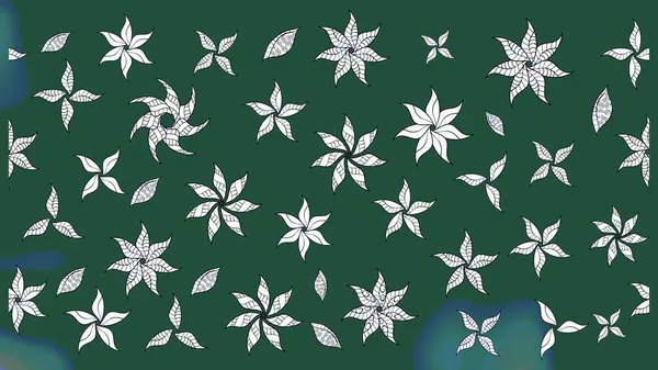 Küçük çiçekteki sevimli çiçek deseni. Raster illüstrasyonu. Tony 'nin kumaş kalıbını çiz. Modaya uygun kumaş deseni.