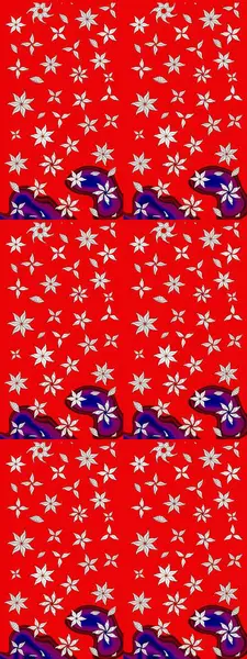 Raster Hip kumaş deseni. Eskiz Vintage Çiçek Deseni.