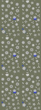 Eskiz Vintage Çiçek Deseni. Raster Kalça dokusu deseni.