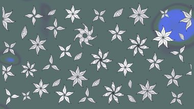 Kızılderili desenli desenli desenli şal deseni. Raster Henna dövme stili. Etnik Mandala süsü. Tekstil, tebrik kartı, boyama kitabı, telefon kılıfı baskısı için kullanılabilir.