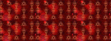 Lace Snowflakes 'in etnik kökü. Raster illüstrasyonu. Stilize Çiçekler. Mandalas 'ın dekoratif dokusu. Kumaş veya Duvar Kağıdı Tasarımı. Tekstil için Lacy Fashion Print. Halk Biçimi.