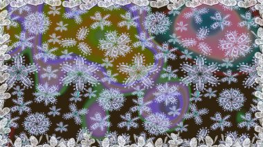 Raster illüstrasyonunda kusursuz çiçek deseni. Tarafsız renklerde çiçekler.