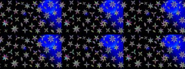 Ultraviyole kumaş deseni. Raster illüstrasyonu. Organik motif arka planı. Çizim deseni.