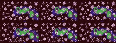 Tekstil, kumaş, kapaklar, duvar kağıtları, baskı, naylon, koleksiyon defteri, örgü, dekupaj için güzel bir eskiz. Küçük kahverengi çiçekli oldukça eski bir besin torbası deseni. Millefleurlar.