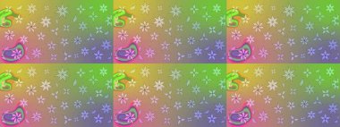 Güzel çiçek deseni. Tarafsız renklerde çiçekler. Renkli Bahar Teması eskiz kalıbı. Düz Çiçek Elementleri Tasarımı.