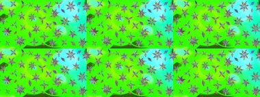 Süslü kumaş deseni. Raster deseni. Çiçekli çiçek deseni, suluboya..