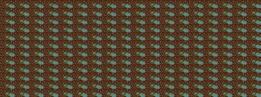 Taslak dekoratif arka plan, çiçek mandala. Çiçek. Kahverengi renklerde. Raster illüstrasyonu.