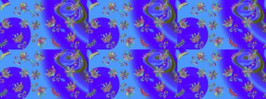 Kar tanesi arka plan. Raster Noel renkli arka plan ile düşen kar tanesi. Raster illüstrasyon.