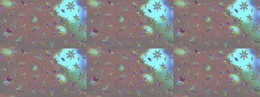 Moda baskısı. Suluboya desenli çiçek deseni. Ton halinde. Çiçeğin suluboya çizimlerinin mükemmel deseni. Dekorasyon ve tasarım için güzel desen.