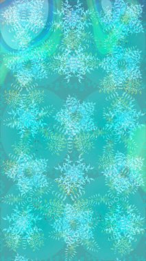 Raster Yumuşak kumaş deseni. Çiçek mavisi, yeşil ve nötr çizim deseni. Raster çiçek izi. Klasik taslak çizimi.