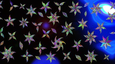 Çiçek arkaplan. Çizim raster deseni. Güzel kumaş deseni.