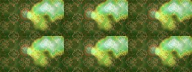 Çiçekli, pürüzsüz bir desen. Raster çiçekleri klasik tarzda çizilmiş. Yumuşak, yeşil, kahverengi ve nötr renklerde bahar çiçekleri. Raster illüstrasyonu.