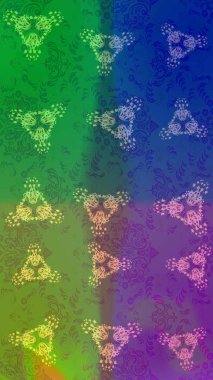 Kar tanesi ikonu, izole edilmiş. Simgeler, etiketler. Renkli kar tanesi Raster çizimi. Raster illüstrasyonu. Renkli arka planda kar taneleri. Düz tasarım.