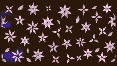 Güzel kumaş deseni. Küçük bir çiçekte eskiz deseni. Raster illüstrasyonu. Güzel çiçek arkaplanı..