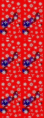 Çizim raster deseni. Güzel kumaş deseni. Çiçek arka planı.