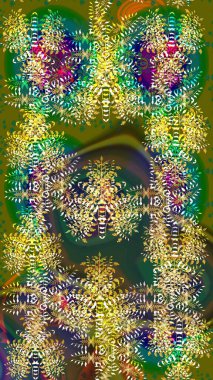 Raster Noel soyut renkli arka plan ve düşen kar tanesi. Raster illüstrasyonu. Kar tanesi arkaplanı.