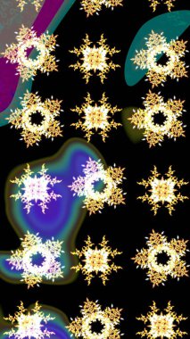 Raster illüstrasyonu. Tekstil ya da kitap kapakları, imalat, duvar kağıtları, baskı, hediye paketi ve yapıştırma kitabı için çiçeksiz arka plan. Küçük ölçekli çiçeklerdeki basit sevimli desen.