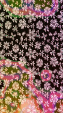 Güzel çiçek deseni. Düz Çiçek Elementleri Tasarımı. Siyah renkli çiçekler. Renkli Bahar Teması çizim şablonu.