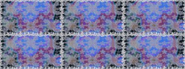 Düz Çiçek Elementleri Tasarımı. Renkli Bahar Temalı Kusursuz Arkaplan. Gri renkli çiçekler. Çiçeksiz desenli arka plan, yaz çiçekleri..