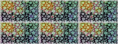 Raster güzel kumaş deseni. Soyut zerafet çiçek arka plan ile seamless modeli.