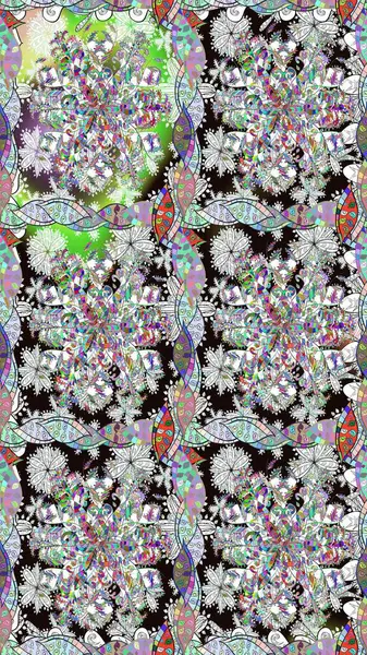 Tarafsız renklerde çiçekler. Küçük çiçekte sevimli çiçek deseni var..