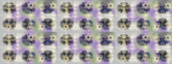 Raster kar taneleri arka planda. Kar tanesi rengarenk desen. Raster illüstrasyonu. Soyut kar taneleri arkaplanda izole edilmiş düz dizayn. Kar taneleri deseni.