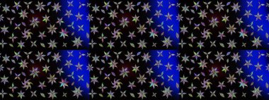 Siyah renkli çiçekler. Renkli Bahar Teması eskiz kalıbı. Çiçek desenli eskiz. Düz Çiçek Elementleri Tasarım Raster illüstrasyonu.