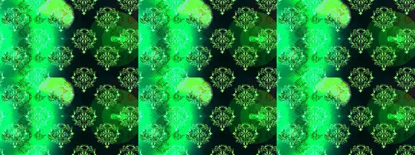 Raster düz çiçekleri pürüzsüz desen. Hediye ambalaj kağıdı, tebrik kartları, posterler ve pankart tasarımı. Yeşil, mavi ve siyah renkte çiçekler.