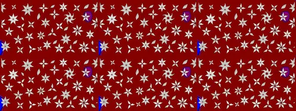 Çiçek desenli çizim. Raster illüstrasyonu. Asya tekstil tarzında. Güzel kumaş deseni. Renkli Bahar Teması eskiz kalıbı. Düz Çiçek Elementleri Tasarımı.