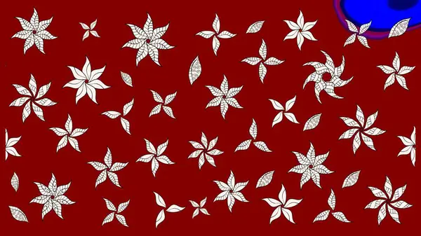 Tekstil, kumaş, kapaklar, duvar kağıtları, baskı, naylon, koleksiyon defteri, örgü, dekupaj için güzel bir eskiz. Küçük kırmızı çiçeklerle oldukça kaliteli besin torbası deseni.