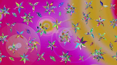 Vadinin çiçekleri morumsu renklerde. Suluboya, elle çizilmiş. Raster - stok. Taslak arkaplan deseni.