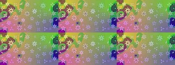 Tarafsız renklerde güzel bir tekstil. Suluboya çiçekli çiçek deseni. Raster illüstrasyonu.