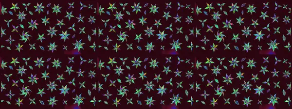 Kahverengi renkli çiçekler. Elle boyanmış suluboya resim çizimi çiçekler ve bitkiler.