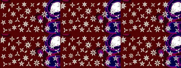 Raster deseni. Karalama çiçekleri çizim kalıbı. Sanat, çiçeklere ilham veriyor ve arka planda bırakıyor. Kırmızı el çizimi desen.