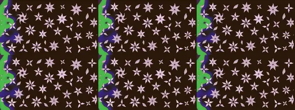 Raster illüstrasyonu. Şirin karalamalı çiçek desenli çizim. El yapımı çiçek ve bitki koleksiyonu. Raster illüstrasyonu. Eskiz tarzı kahverengi renklerde.