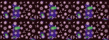 Sevgililer günü ve tebrik kartı konsepti için şık bir davetiye. Üst manzara, yumuşak kahverengi renk. Çiçek kompozisyonu, el boyası, hassas şablon. Manzaralı çiçek deseni.