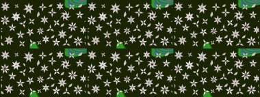 Düz Çiçek Elementleri Tasarımı. Çiçek desenli eskiz, yaz çiçekleri. Renkli Bahar Teması eskiz kalıbı. Gri renkli çiçekler.