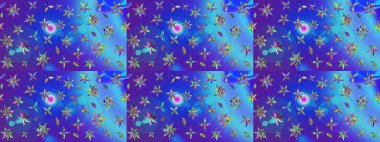 Mavi renkli çiçekler. Yumuşak, yaz çiçekli arka plan. Raster çiçek desenli ve çiçekli..