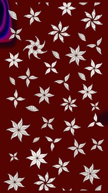 Çiçekli bahar çiçekleri. Küçük çiçekte güzel bir desen. Küçük renkli çiçekler. Moda baskıları için zarif bir şablon. Motley illüstrasyonu. Çizim.