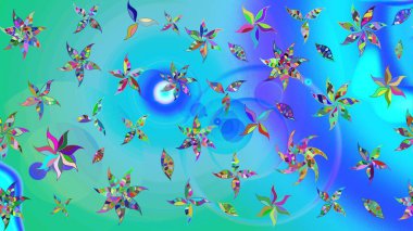 Raster Güzel kumaş deseni. Çiçek arkaplan ile soyut zarafet çizim deseni.