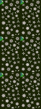 Zarif, parlak ve gri çiçek desenli tasarım. Sabıka fotoğraflarında, bebek kıyafetlerinde, duvar kâğıtlarında, paket kutularında falan kullanılabilir. Raster..