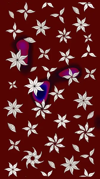 Raster güzel bir çiçek deseni çizmiş. Tatil havası. Bahar mevsimi. Nazik romantik baskı.