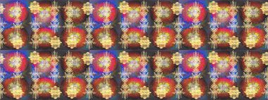 Düz renkli arka plan üzerinde izole kar taneleri tasarımı. Kar tanesi süs desen. Kar taneleri arka plan. Snowflakes desen. Raster illüstrasyon.