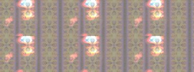 3D çiçekler, eskiz. Raster illüstrasyonu. Bej, gri ve nötr renklerde.